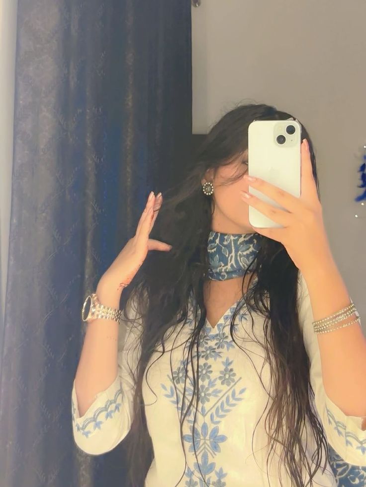 Cute Girl Hide Face Profile Pictures